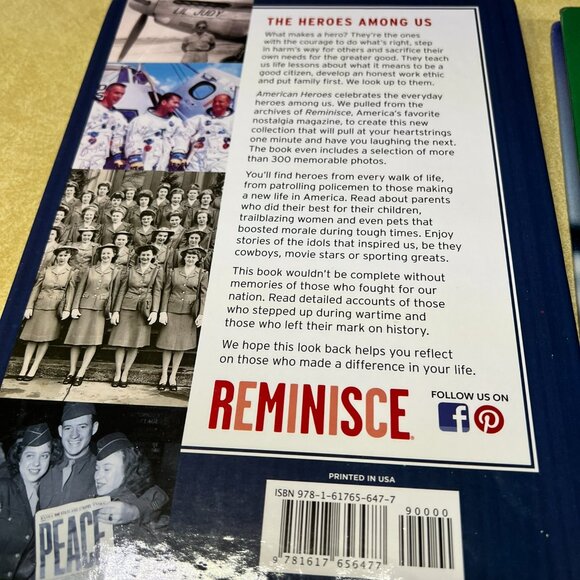 Reminisce 3 Book Set - Life on the Farm, 25th Anniversary & Amercian Heroes - Picture 7 of 7